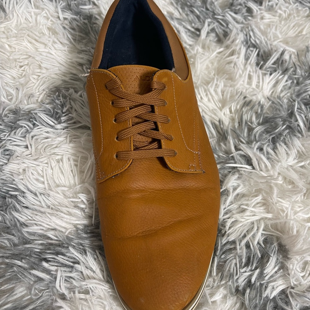 Aldo Casual Men Oxfords Shoes,Leather - Picture 3 of 11
